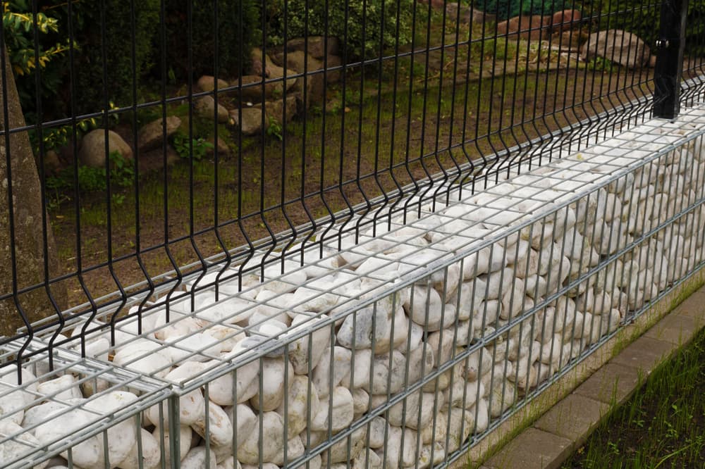 Garden Fence with Pebbles - Deco Pebble in Dubbo, NSW