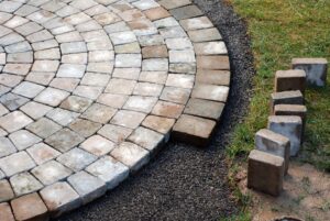 Assembling Pavers For Patio