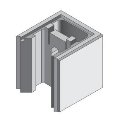 150MM VERSALOC Half Block — All Your Landscaping Supplies in Dubbo, NSW