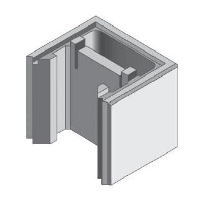 290MM VERSALOC Half Block — All Your Landscaping Supplies in Dubbo, NSW