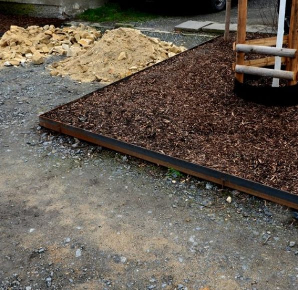 Perennials Mulched with Wood Chips — All Your Landscaping Supplies in Dubbo, NSW